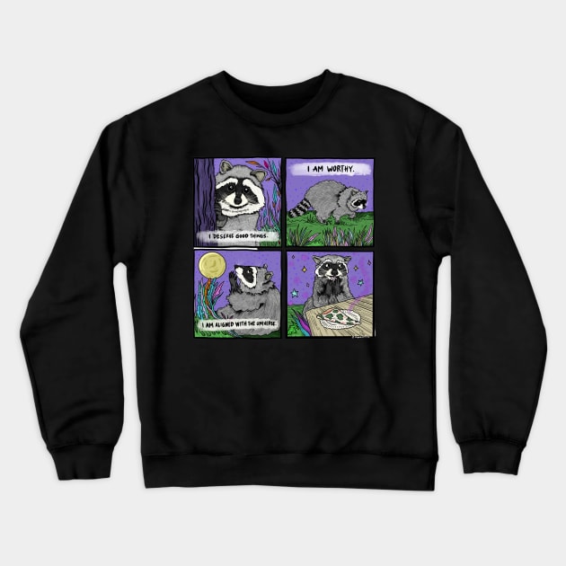 Trash Magick Crewneck Sweatshirt by shapelessflame